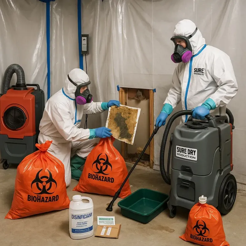 Contaminated Water Handling Protocols process in Lynwood, IL